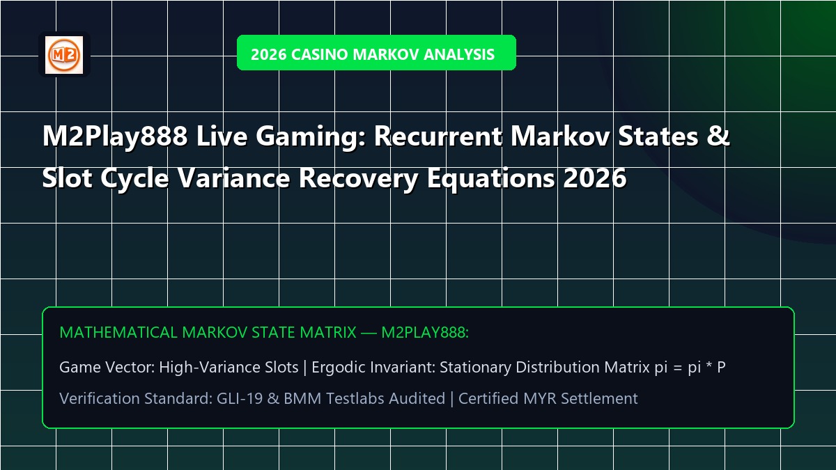M2Play888 Live Gaming: Recurrent Markov States & Slot Cycle Variance Recovery Equations 2026
